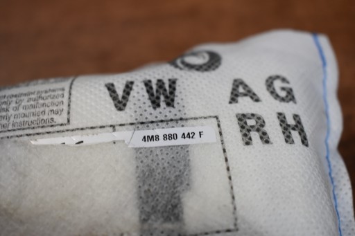 IDEALNA Airbag Airbag KANAPY Arrière Droit AUDI Q8 1