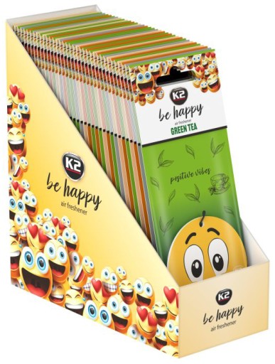 K2 - be HAPPY - аромат освіжувач кулон-MIX