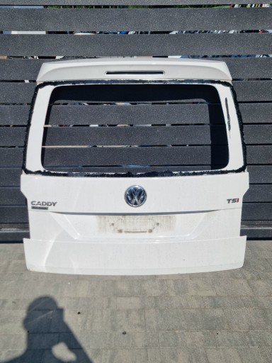 VW CADDY 2K5 КРИШКА БАГАЖНИКА ЗАДНЯ
