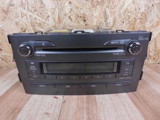 Toyota Auris e 2007-2010 radio CD W13805 8612002520