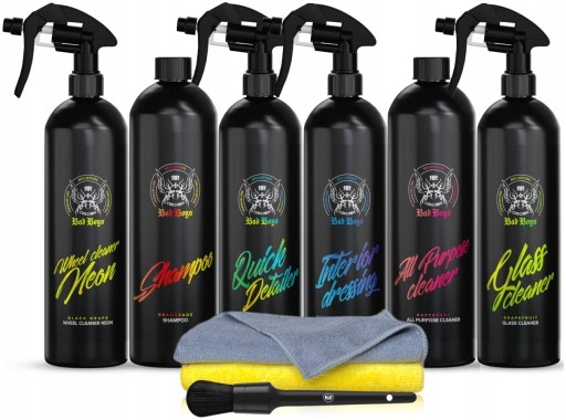 RR Customs RRC Погані хлопці Мега набір автомобільної косметики в подарунок