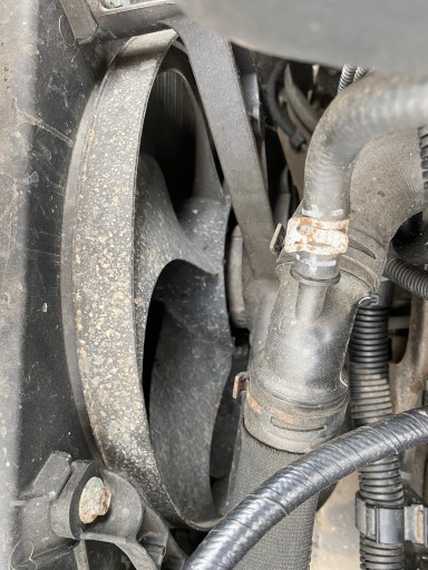 VW Lupo 3L 98-05 radiator fan of the engine 1.2 TDI