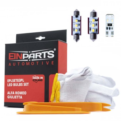 EPLSET83PL - КОМПЛЕКТ З 9 СВІТЛОДІОДНИХ ЛАМП ALFA ROMEO GIULIETTA