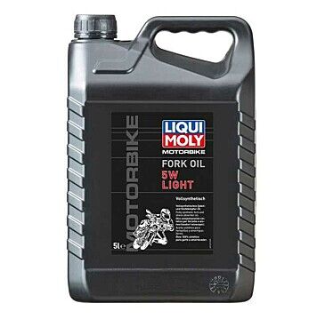 МАСЛО ДЛЯ АМОРТИЗАТОРОВ 5W МАСЛО ДЛЯ ЛЕГКИХ ВИЛОК LIQUI MOLY 5L