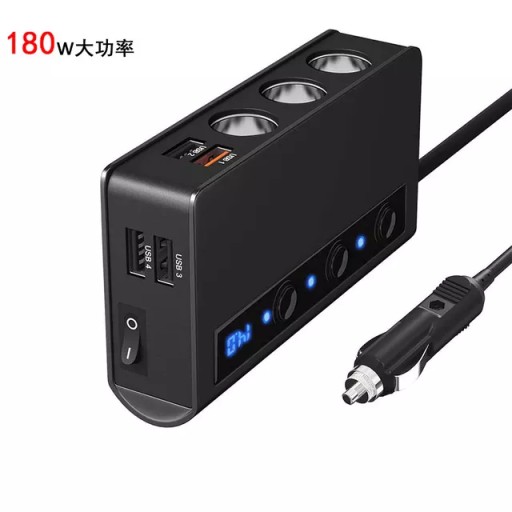 12V / 24V Quick Charge 3.0 Cigarette Lighter Split