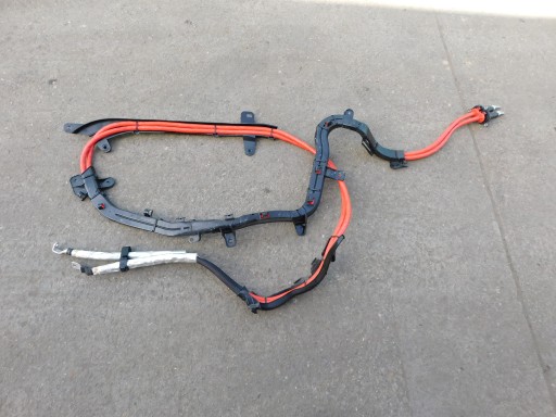 BMW Schlauch kabelbaum kabelsatz instalacji akumulatora 9107457