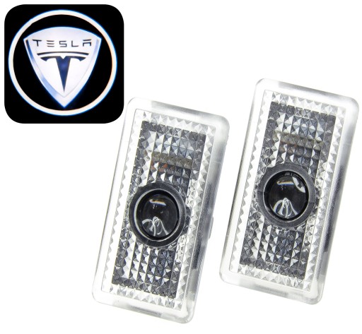 ТЕСЛА! LED ЛОГОПРОЕКТОР TESLA SXY 3 HD лампи!