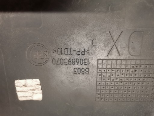 moulding right side FIAT DUCATO BOXER 06- 1306893070