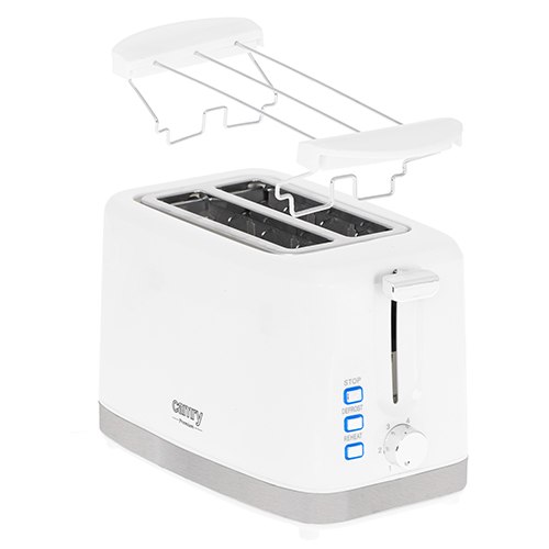 Toster Camry Toaster CR 3219 Power 900W Bialy