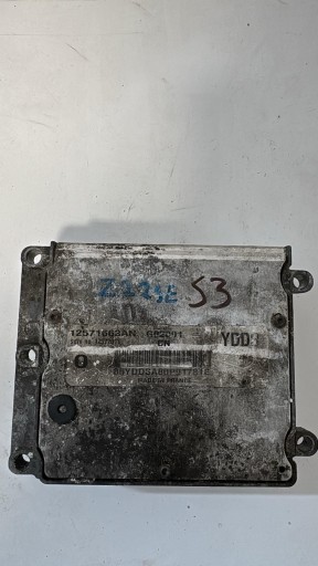 control unit of the engine 12571663AN YDDS 12572011 OPEL VECTRA C 2.2 Z22SE
