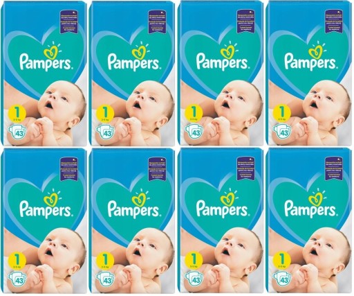Підгузки PAMPERS New Baby 1 NEWBORN х 8 | 