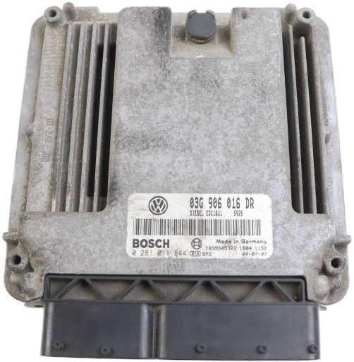 VW TOURAN e modulo Centralina Motore 2.0 TDI 03G906016DR 0281011844