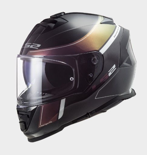 LS2 FF800 Storm II Tracker H-V Желтый шлем, размер XL