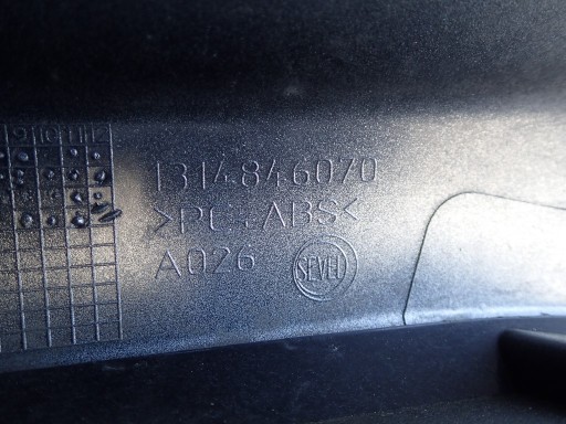 mask hűtőrács FIAT DUCATO LIFT 2014 1314846070