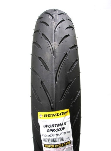 120 / 70ZR17 DUNLOP SPORTMAX GPR300 120/70/17 СПЕРЕДУ