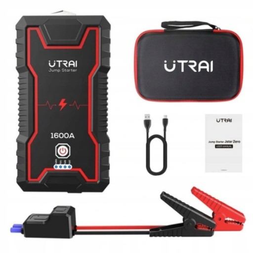 BOOSTER пусковой JUMP STARTER UTRAI 16000MAH 1600A
