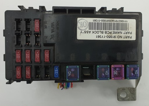 91950-1Y361 - Блок запобіжників kia picanto ii 1.0 12v