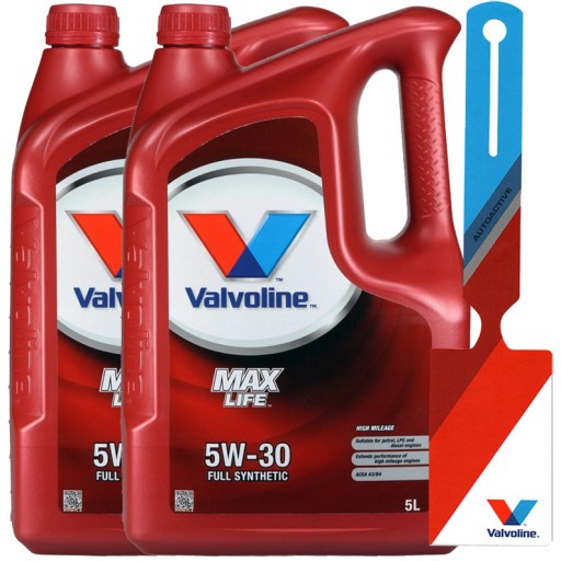 VALVOLINE MAXLIFE 5W30 МОТОРНОЕ МАСЛО 5W-30 10л