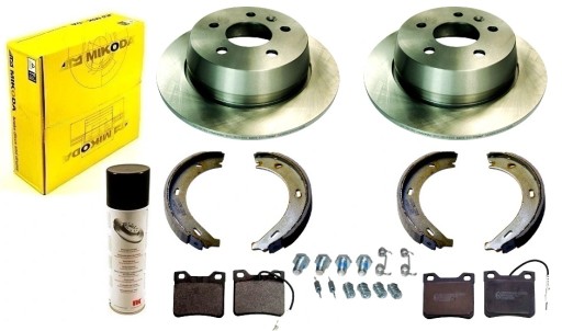 Диски колодки MERCEDES VITO W638 задняя система Ate