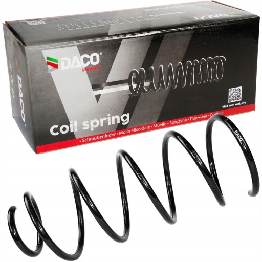802831 - Пружина x2 подвеска daco передняя peugeot 307 c4