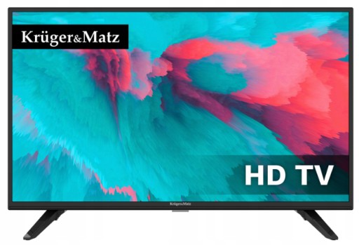 Telewizor 32'' Kruger&Matz 2xHDMI, USB, DVB-T3