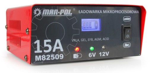 МИКРОПРОЦЕССОРНЫЙ ВЫПРЯМИТЕЛЬ ЗАРЯДНОЕ УСТРОЙСТВО 6V/12V 15A