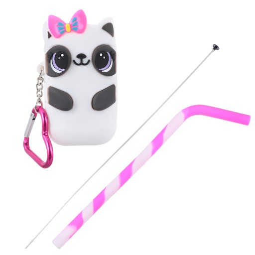 Складні трубочки для напоїв, кавові брелоки