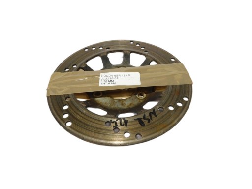 0000030001749 - ГАЛЬМІВНИЙ ДИСК ЗАДНІЙ ДЛЯ HONDA NSR 125 R JC22 93-02 3.