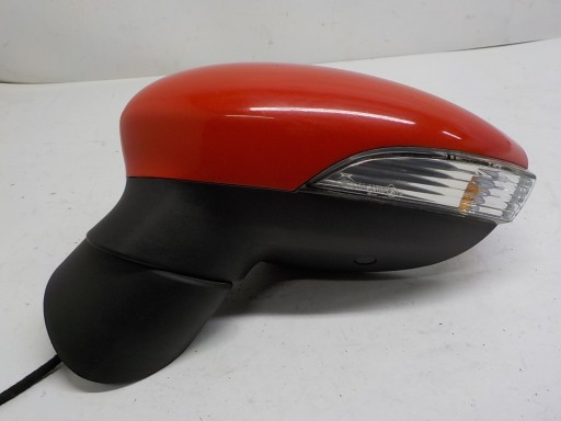FORD FIESTA MK7 VII mirror left 10 vertical 10 PIN PODSWIETLENIE LED