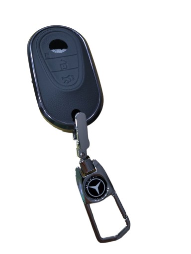 Чехол для ключа автомобиля для Mercedes черный