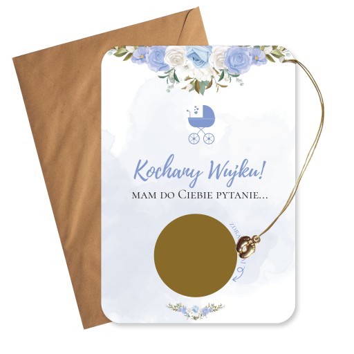 Питання про скретч-картку для КАРТКИ ЗАПИТУ Хрещеної матері