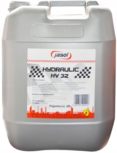 JASOL ГИДРАВЛИЧЕСКИЙ HV-32 20л