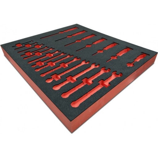 ПІНОПЛАСТОВИЙ КАРТРИДЖ ДЛЯ ІНСТРУМЕНТІВ СОВКА.1, 91 шт. - ПУС