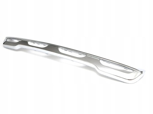 MRT-2026383 - Накладка на передній бампер mercedes glb x247 2019+ звичайна центральний хром