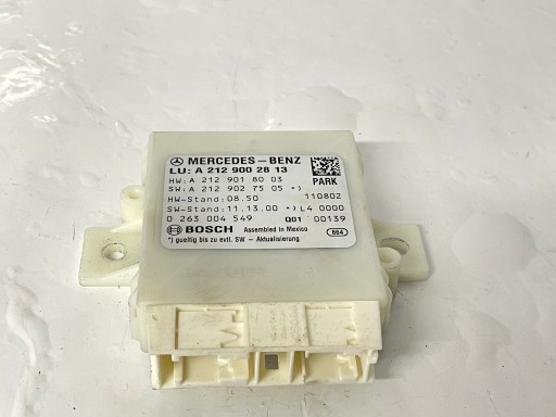 MERCEDES E class W212 module of the parking PDC A2129002813