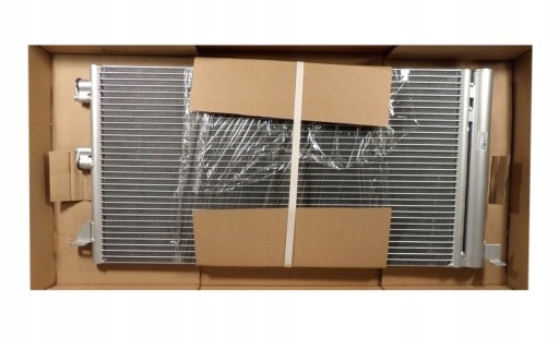 46798100, 818005 - РАДІАТОР КОНДИЦІОНЕРА FIAT PANDA 2003-2012 НОВИЙ