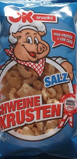 ДАТСЬКІ ЗАКУСОЧНІ ЧІПСИ СВИНЯНІ СОЛОНІ DE