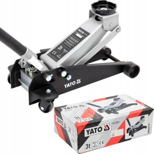 АВТОМОБІЛЬНИЙ ДОМКРАТ ГІДРАВЛІЧНИЙ YATO ŻABA 3T YT-17211