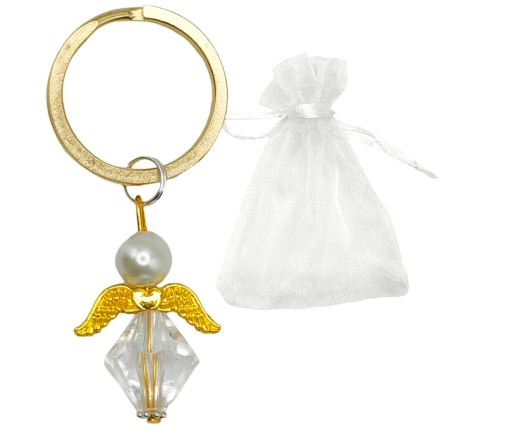 ДЯКУЮ ЗА ГОСТІ ЗОЛОТИЙ АНГЕЛ БРЕЛОК ПРИЧАСТЯ