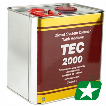 ОЧИСТИТЕЛЬ ДИЗЕЛЬНОЙ СИСТЕМЫ TEC2000 ТОПЛИВНАЯ СИСТЕМА 2,5 Л