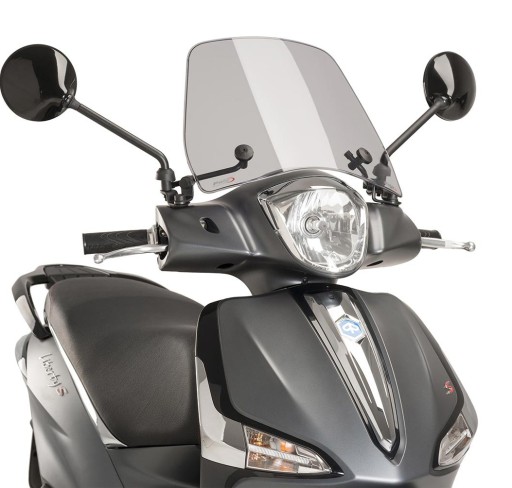 5858H - PUIG ВЕТРОВОЕ СТЕКЛО ОБТЕКАТЕЛЬ PIAGGIO LIBERTY 50 / 125 / 150