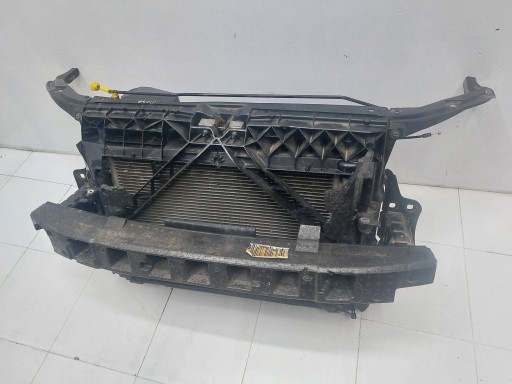 SKODA FABIA III 14r>1.4 TDI čelo predné, stena chladiče ventilátor KOMPLET