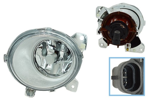 TD01-52-013WL - ГАЛОГЕН SCANIA R ПРОТИТУМАННИЙ