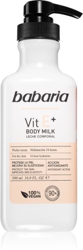 Babaria Vitamin E hydratačné telové mlieko pre suchú pokožku