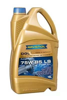 Масло ravenol dgl 75w85 4l ls / gl5+ / mil-l-2105d