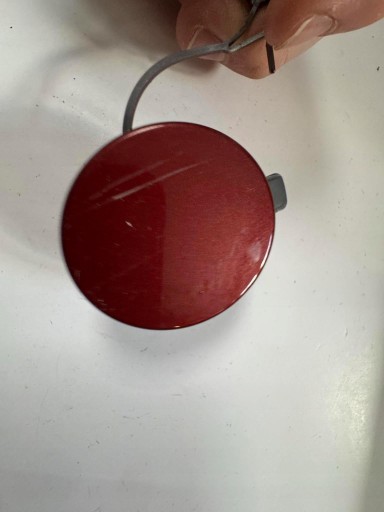 SKODA FABIA III 13-17r. -> towing hook cap of a bumper front 6V0807241