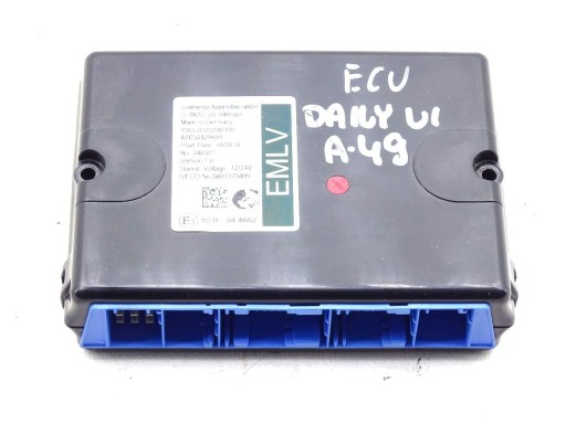 A49 - Контроллер эбу модуля iveco daily vi 14-e6 emlv 5801375499 a2c53429689