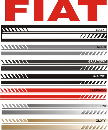 FIAT универсальные ремни 180см авто тюнинг наклейки