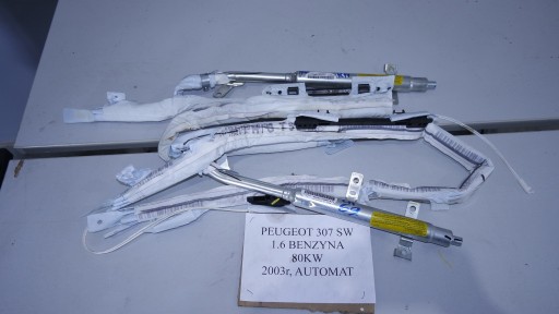 ПОДУШКА БЕЗОПАСНОСТИ ЗАНАВЕС ЛЕВЫЙ ПРАВЫЙ 307 SW 9639351280