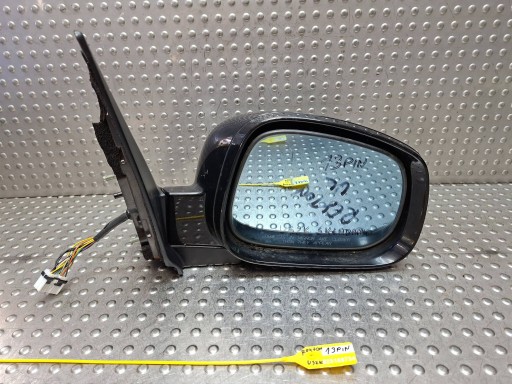 mirror right SSANGYONG REXTON LIFT 12- 13 PIN EU damaged